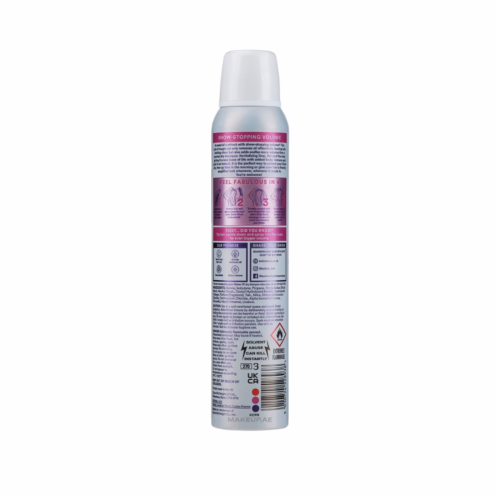 BATISTE HEAVENLY VOLUME DRY SHAMPOO 200ML 2