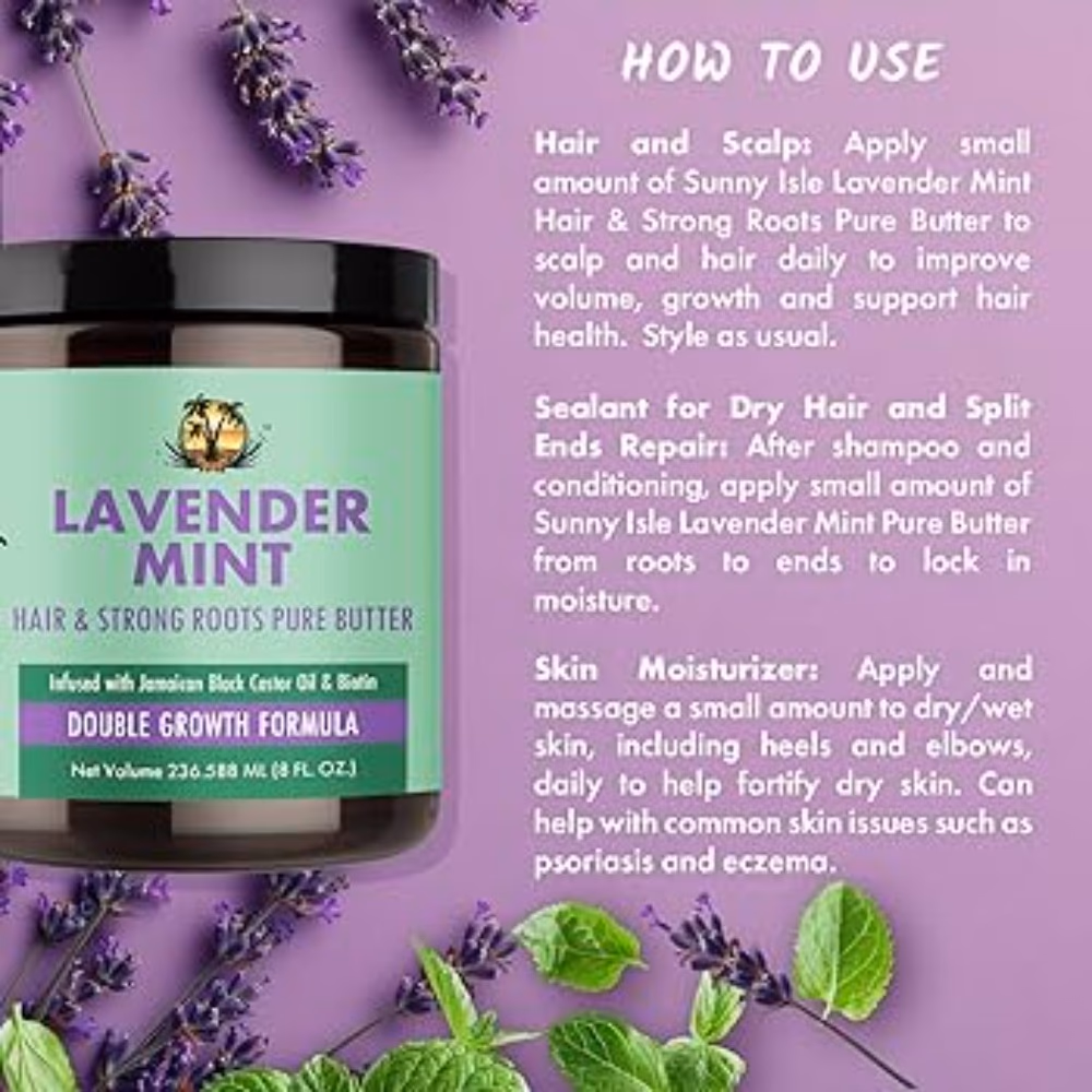 Sunny Isle Lavender Mint Double Growth Formula 59ml 2