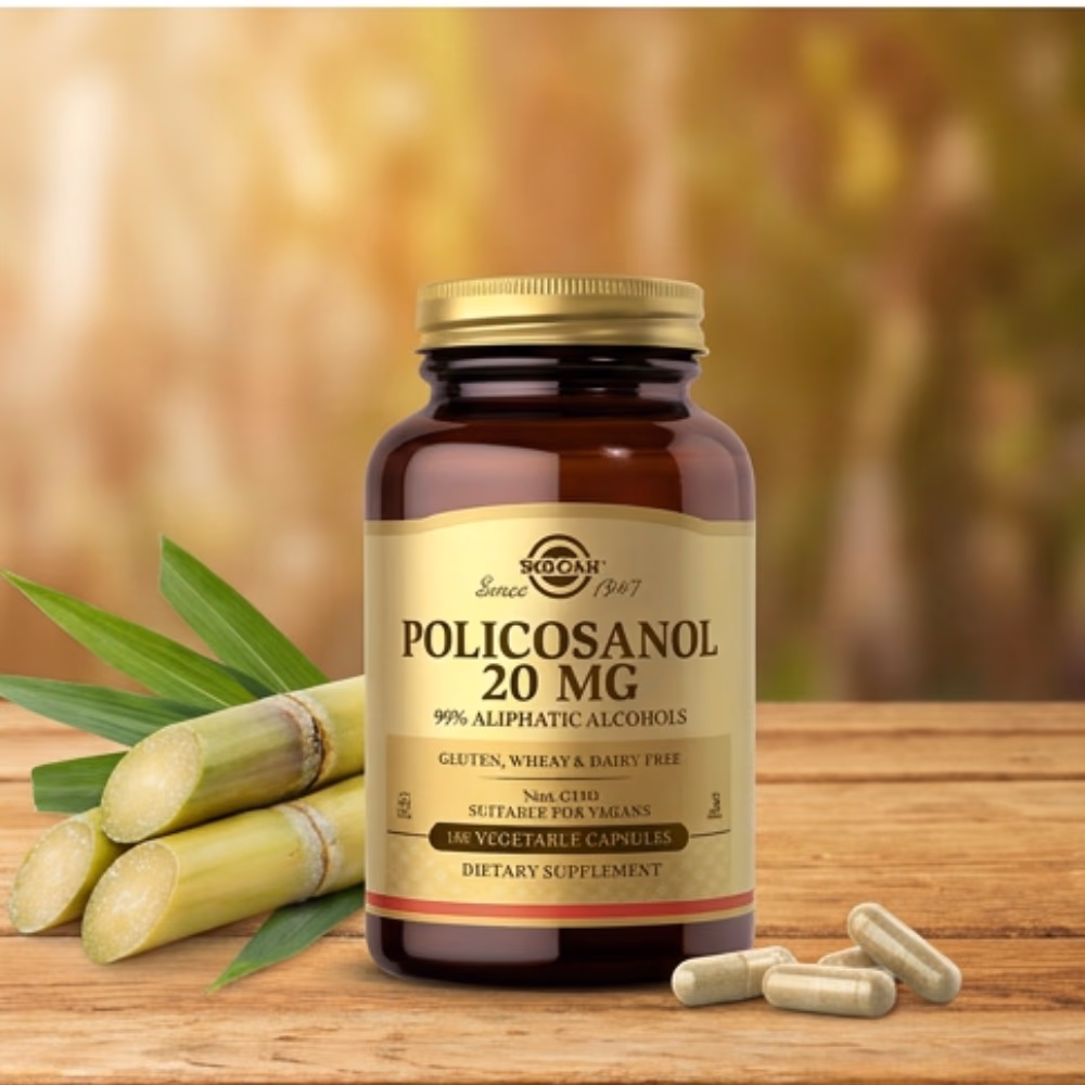 Solgar Policosanol 20mg -100 Capsules 3