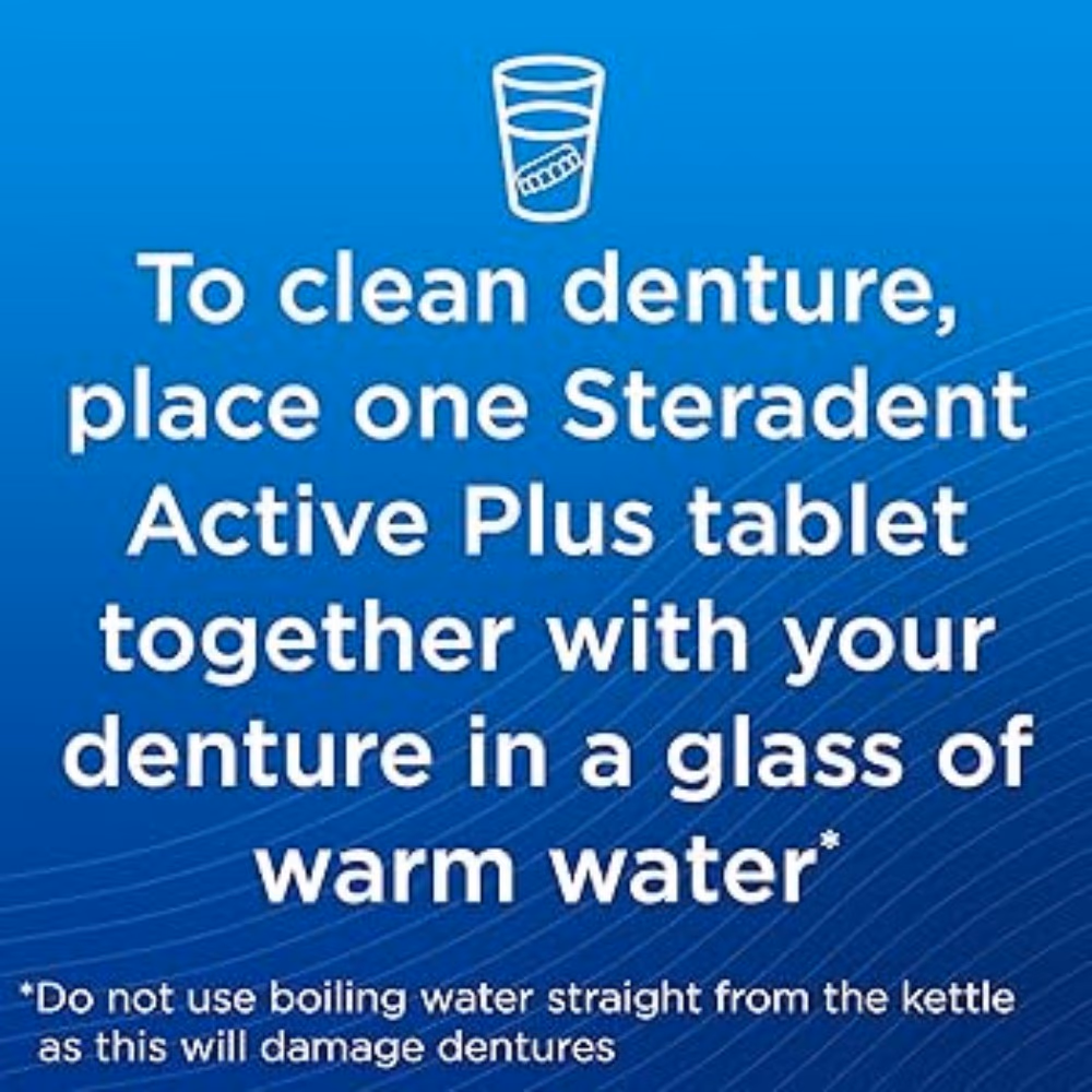 Steradent Active Plus 30 Tablets 3