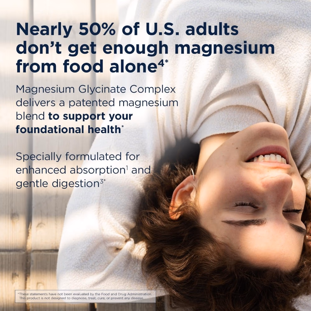 Designs For Health Magnesium Glycinate Complex 300mg Vegetarian Capsules 240 3