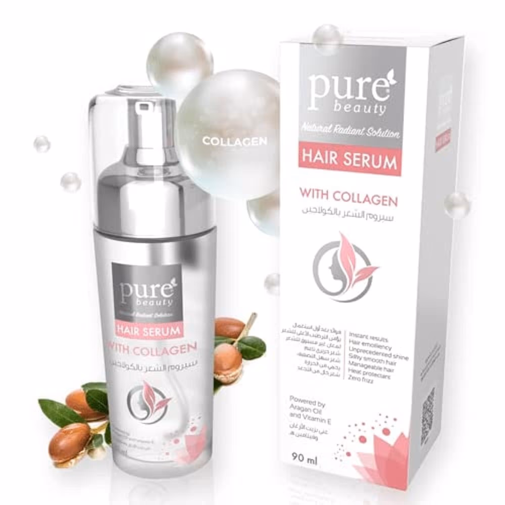 Pure Beauty Hair Serum With Collagen 90ml 2