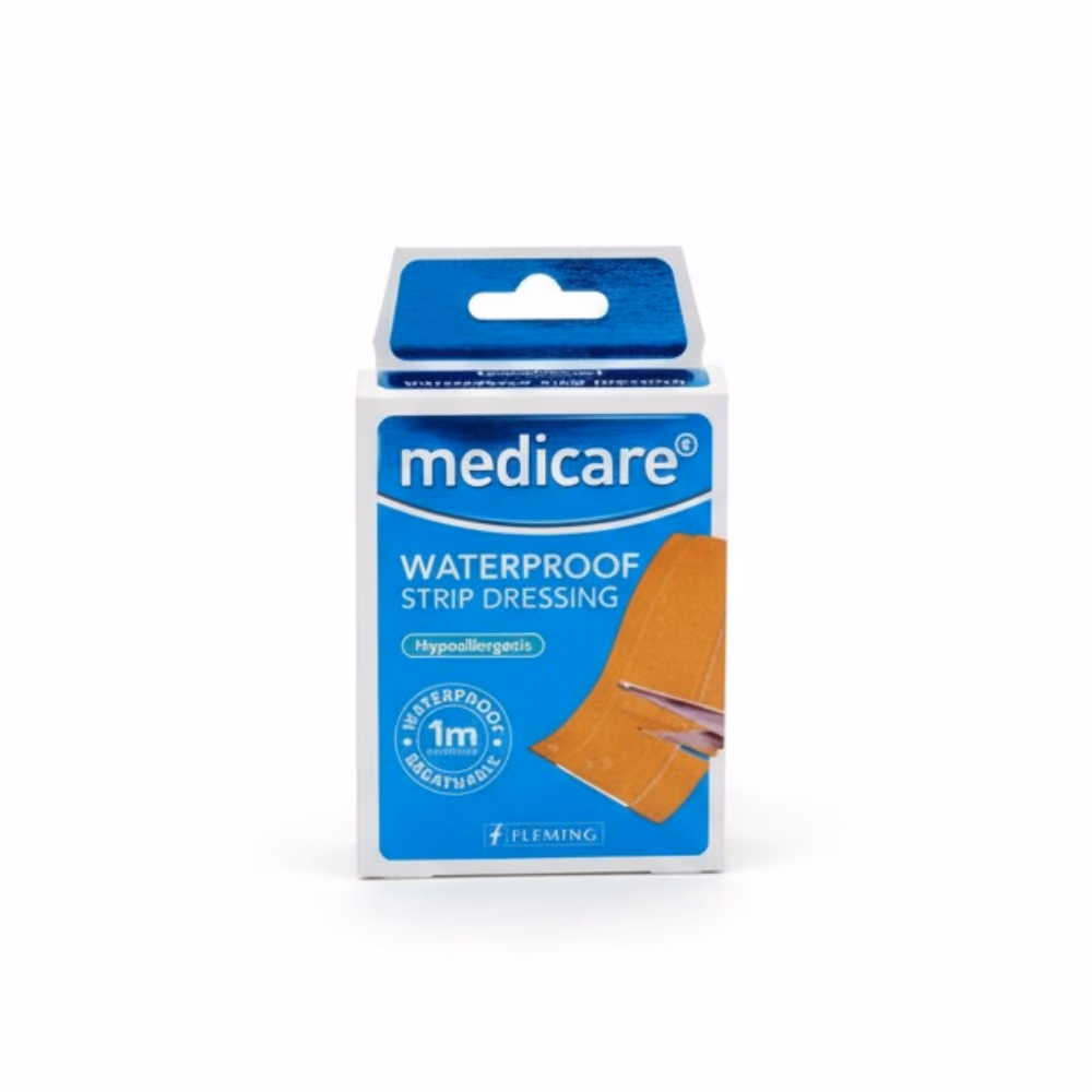 Medicare Waterproof Strip Plaster 1m x 6cm 2