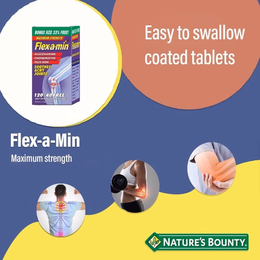 Nature’s Bounty FlexaMin Tabs 120+40 Tablets 4
