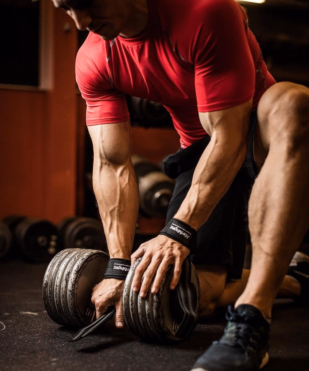 Harbinger Big Grip Lifting Straps  3