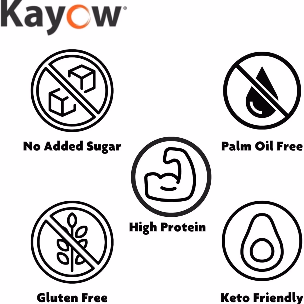 KAYOW Peanut Butter Cups Cookies & Cream 44GM 3