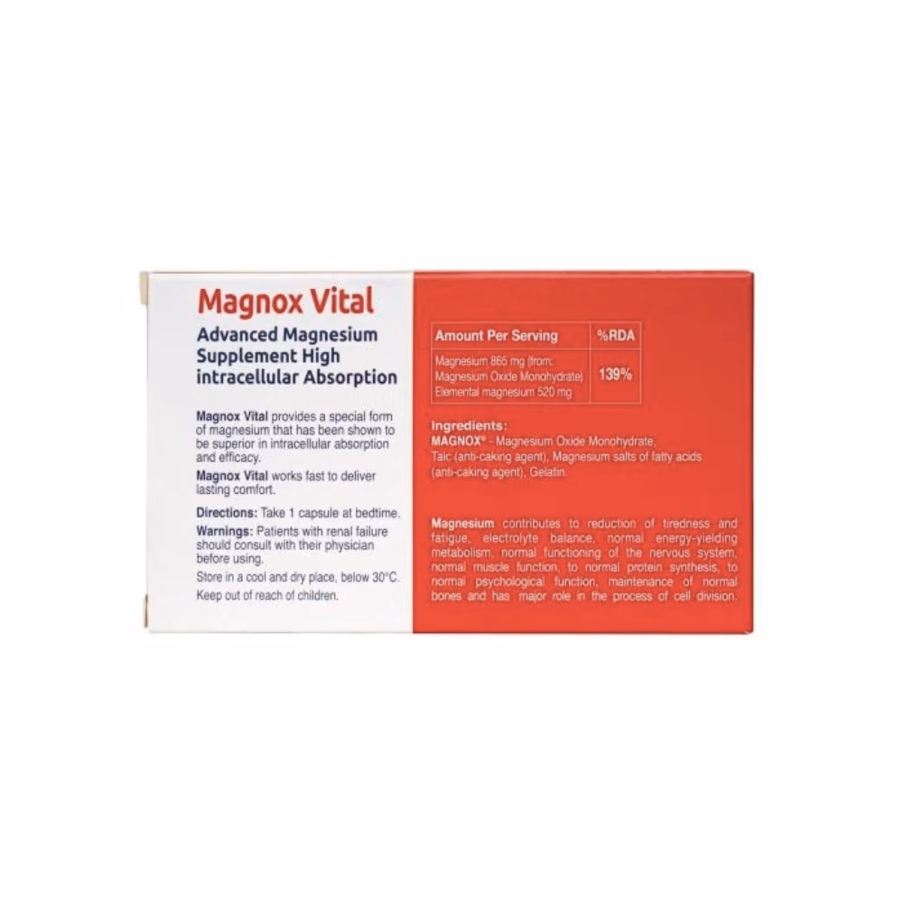 MAGNOX Vital 30 Capsules 2