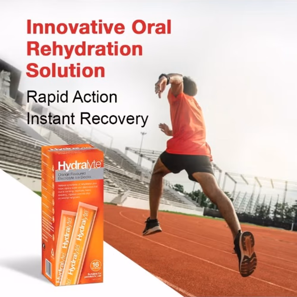 Hydralyte Ice Blocks Orange 16s 2