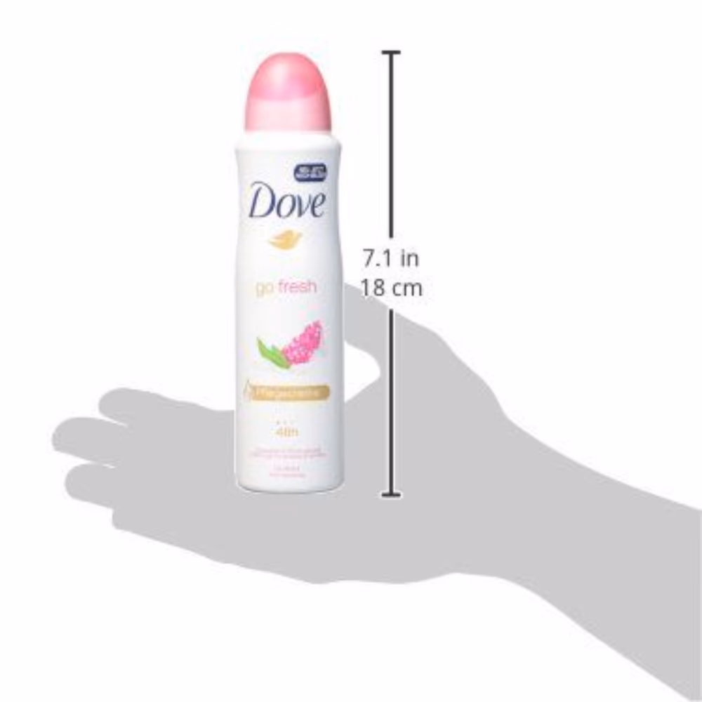 Dove Deo Spray Go Fresh Pomegranate & Lemon 250ml 3