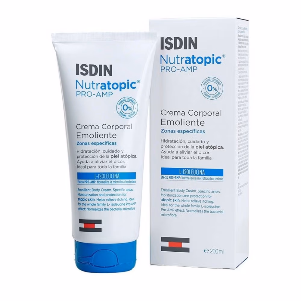 ISDIN Nutratopic Pro-AMP Emollient Cream 200ml 2