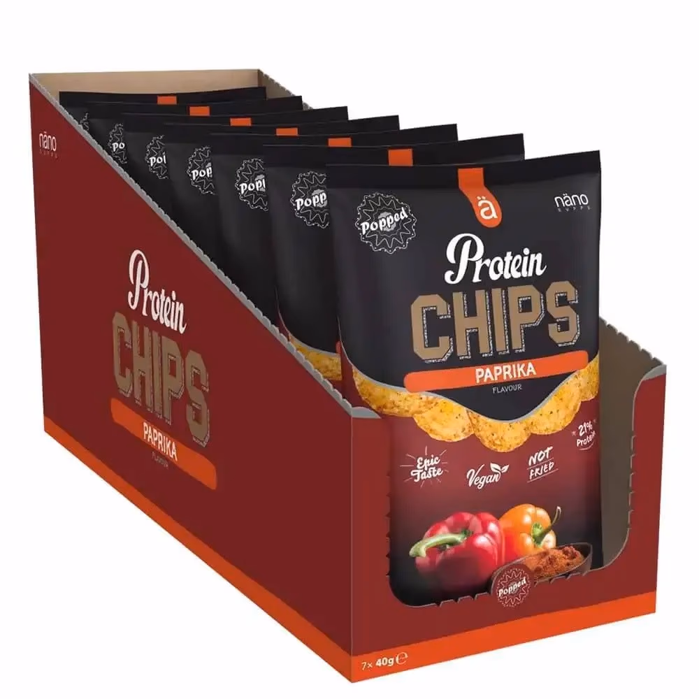 Nano Protein Chips Paprika 40g 3