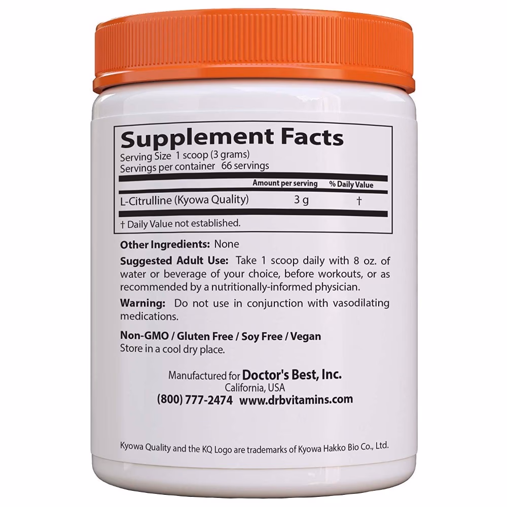 Doctor's Best Citrulline Powder 200g 2