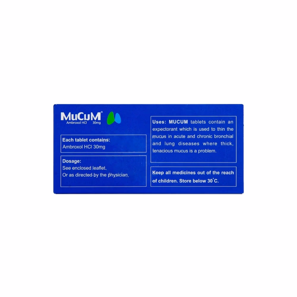 Mucum 30mg 20 tablets 2