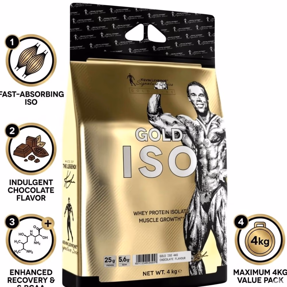 Kevin Levrone Gold ISO Whey Chocolate 4kg 3