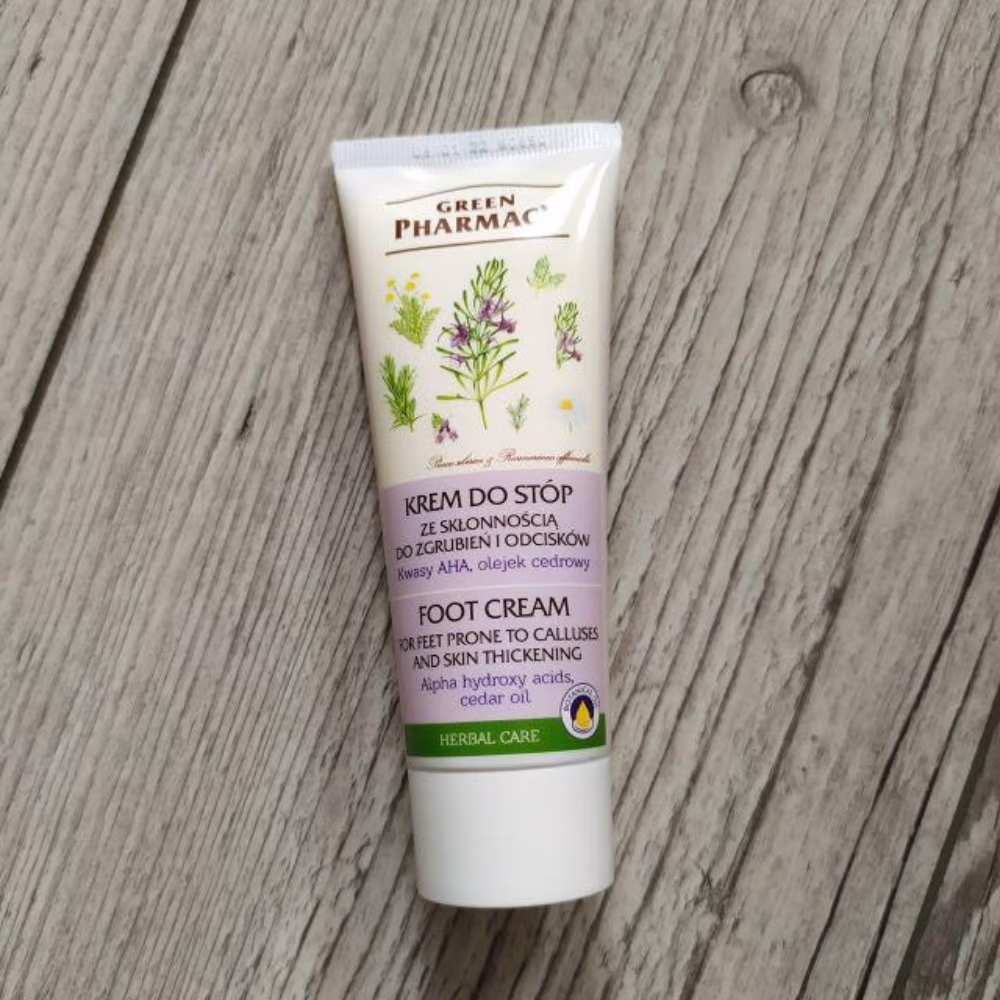 Green Pharmacy Foot Cream with Alpha Hydroxy Acids &amp; Cedar Oil 75ml 2
