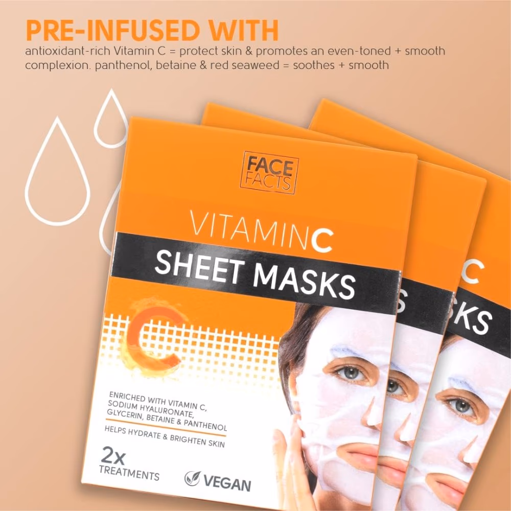 Face Facts Vitamin C Sheet Mask 2