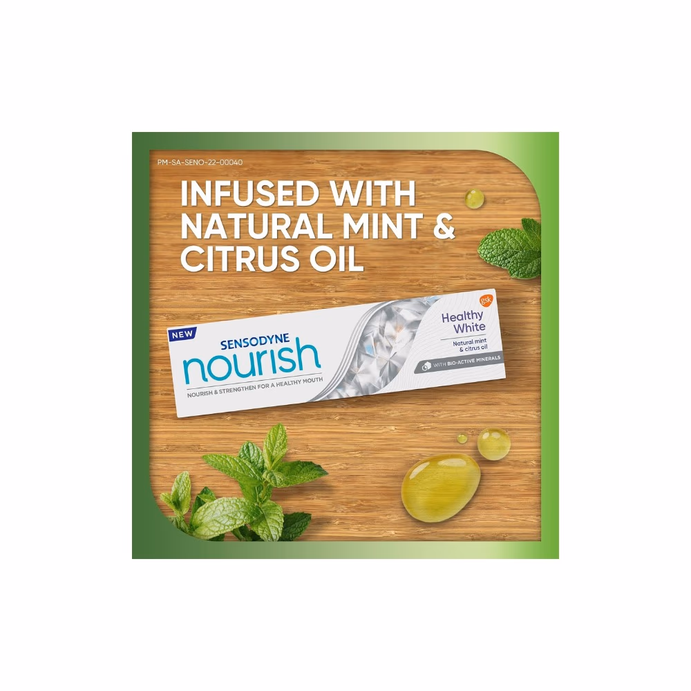  Sensodyne Nourish Healthy White Mint Citrus Toothpaste 75ml  3