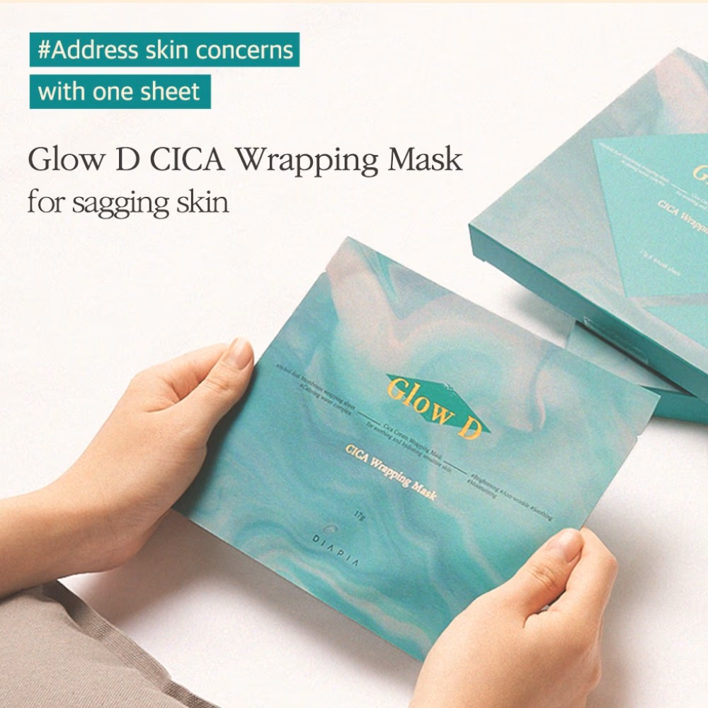 Diapia Glow D Cica Wrapping Mask 17g 4