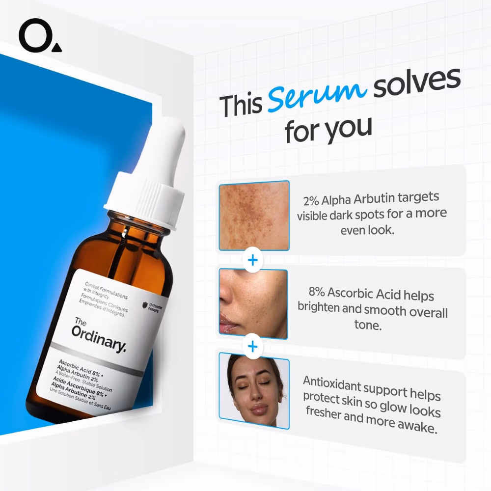 The Ordinary Ascorbic Acid 8% + Alpha Arbutin 2% - 30ml 4