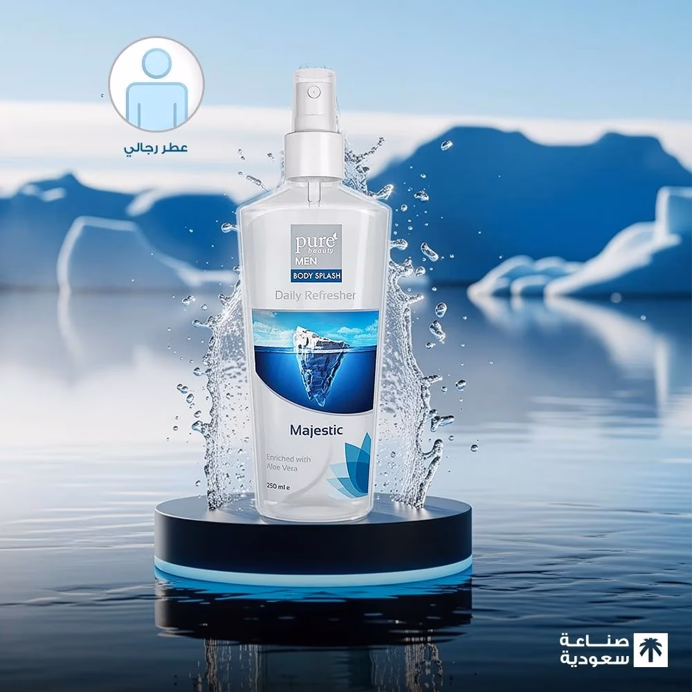 Pure Beauty Body Splash Majestic Men 250ml 2