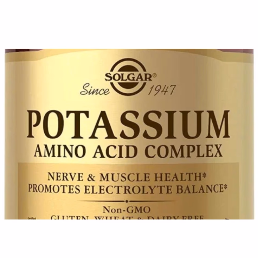 Solgar Potassium Complex 100 Tablets 3