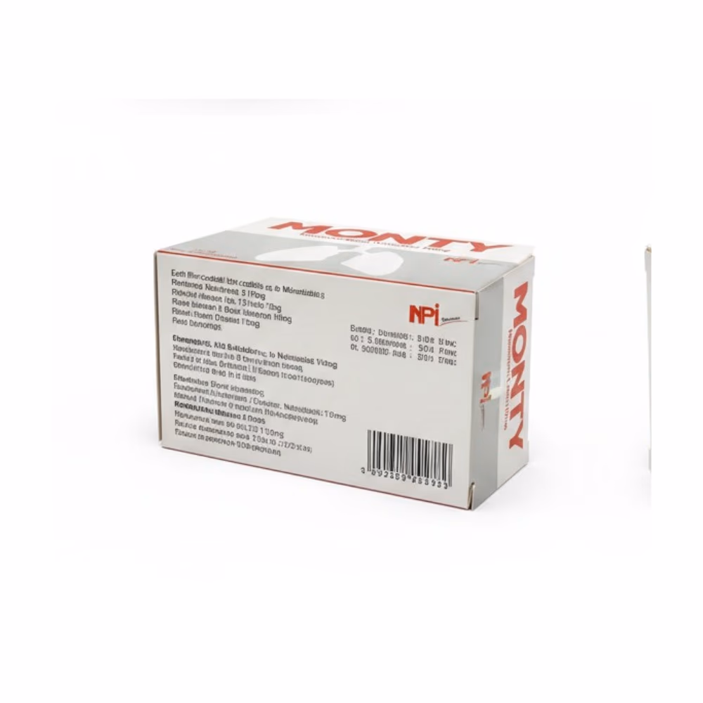 Monty 10mg Tablets 30s 4