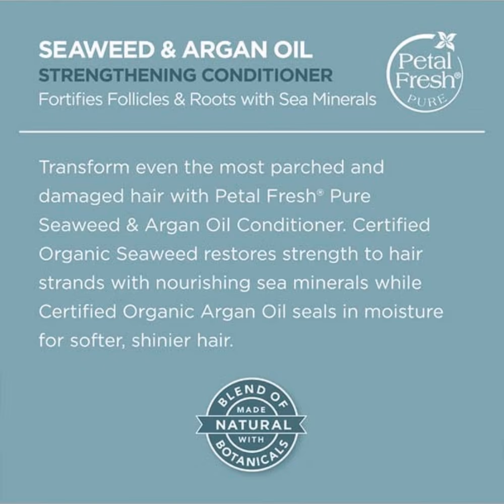 Petal Fresh Seaweed & Argan Conditioner 355ml 3