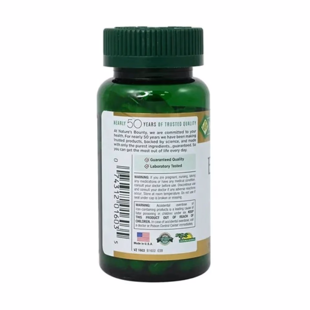 Nature's Bounty Easy Iron 28mg 90 Servings 2