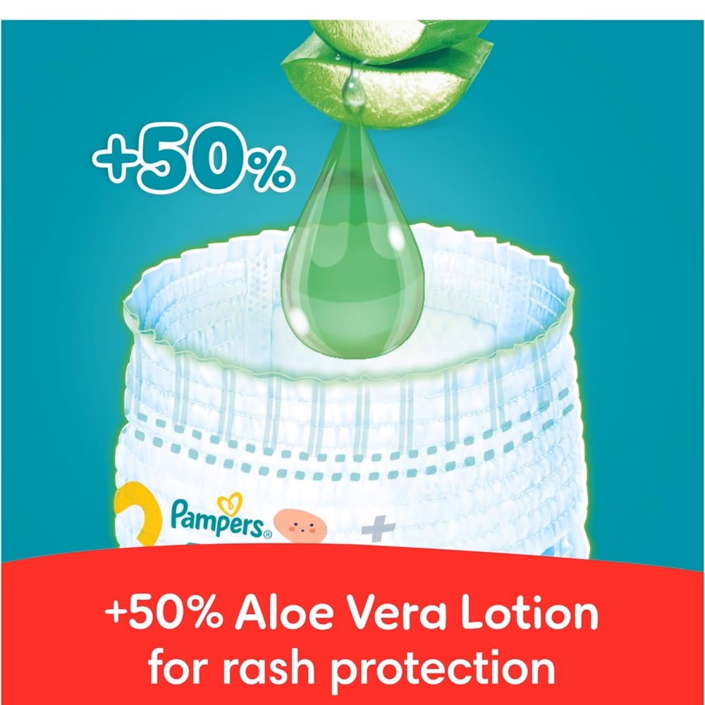 Pampers Pants With Aloevera Lotion Size 6 For 16 To 21 Kg - Pack of 19s 2