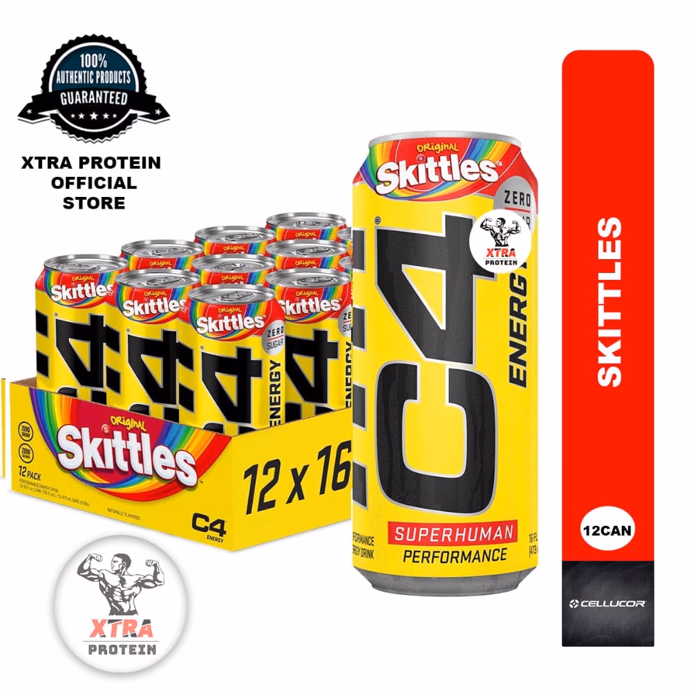 Cellucor C4 Energy RTD Skittles 473ml  4