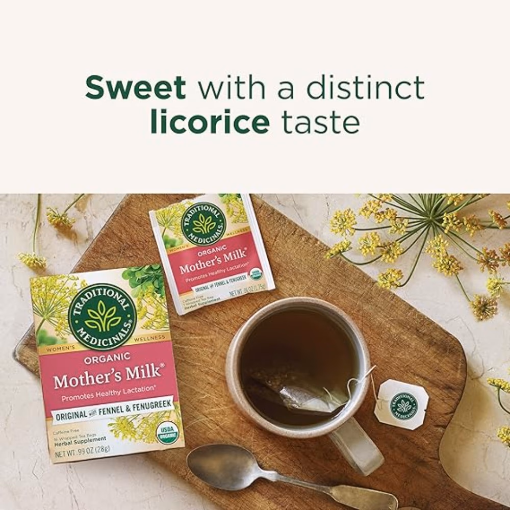 Traditional Organic Mother's Milk Tea 16 Bags  4