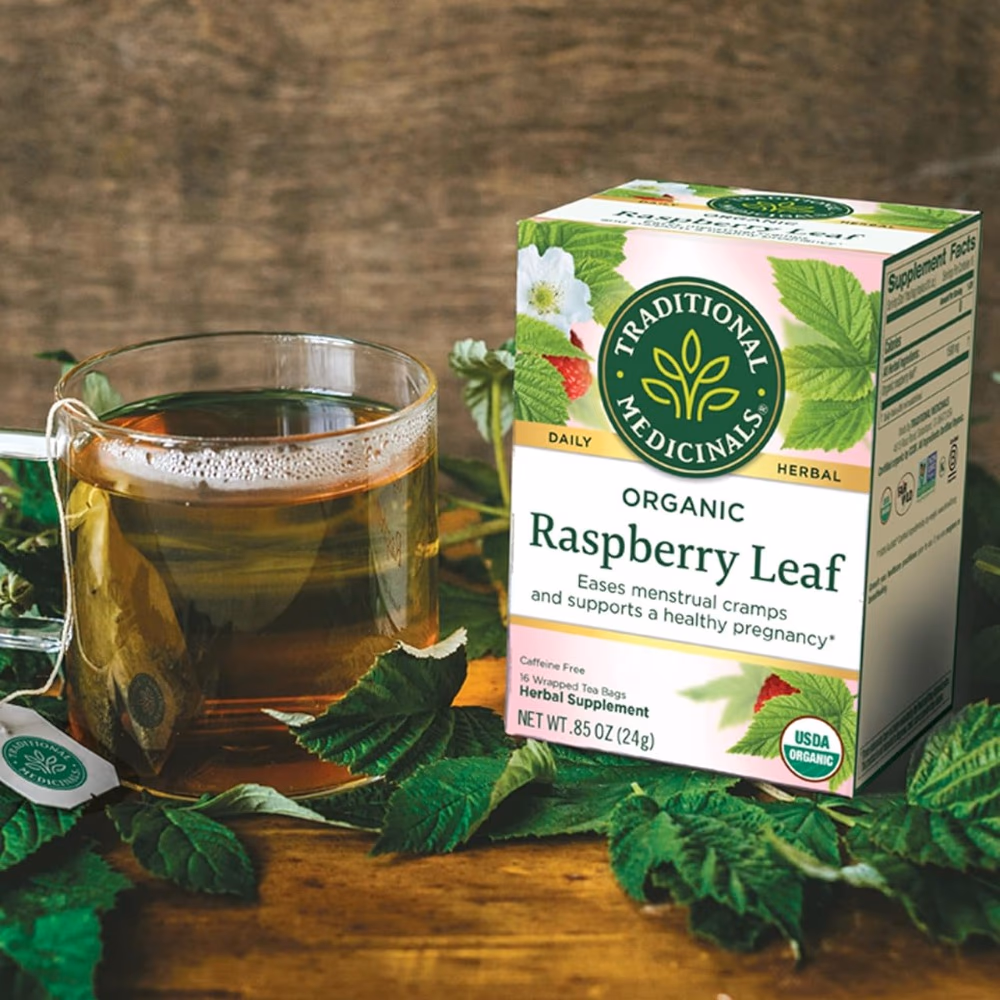 Traditional Organic Raspberry Leaf Tea Bags 16s  3