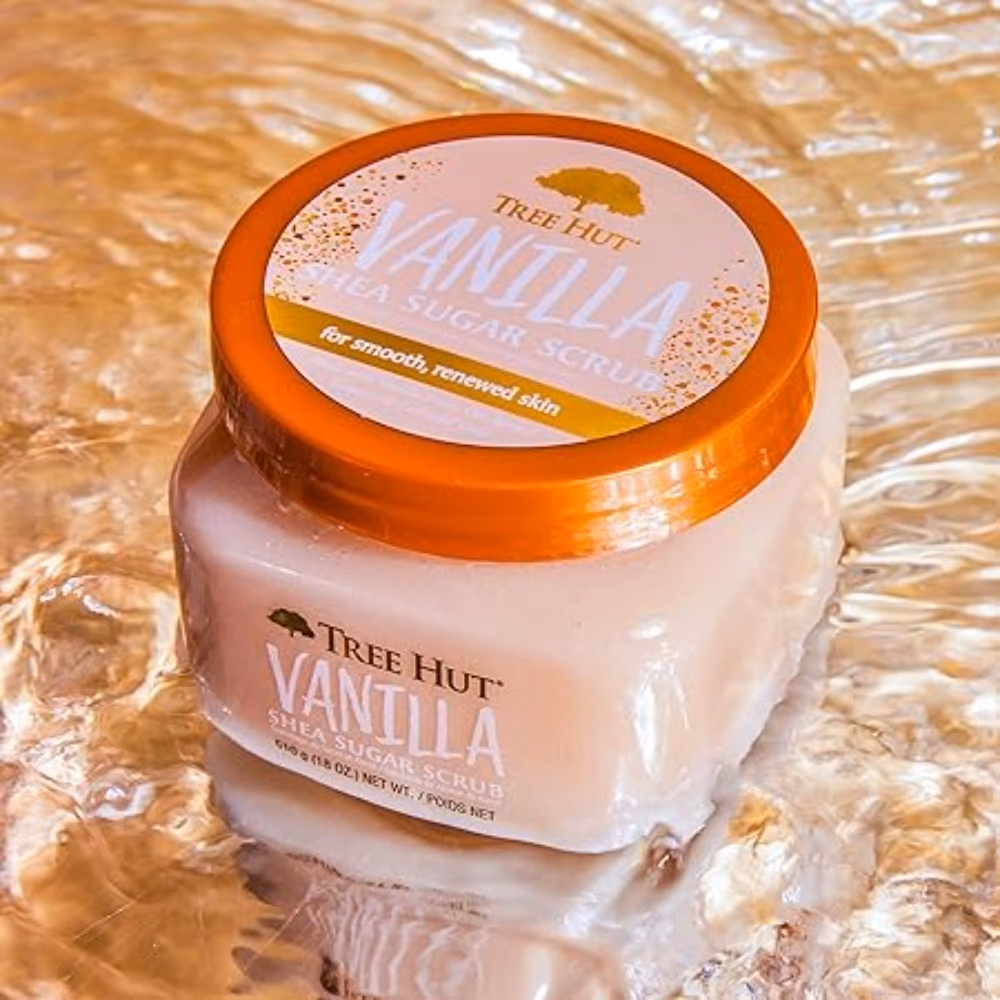 Tree Hut Shea Sugar Scrub Vanilla 510g  5
