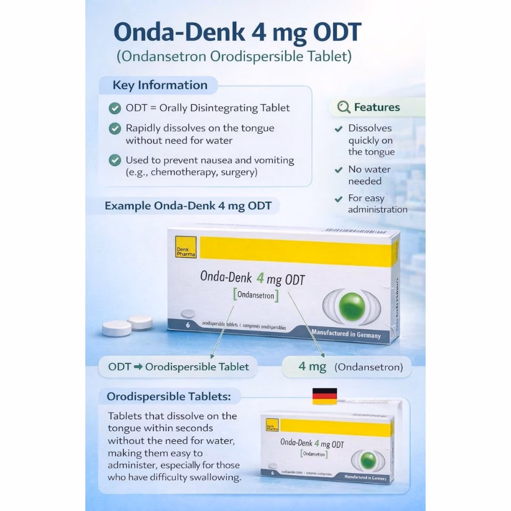 Onda-Denk 4mg ODT Tablets 2