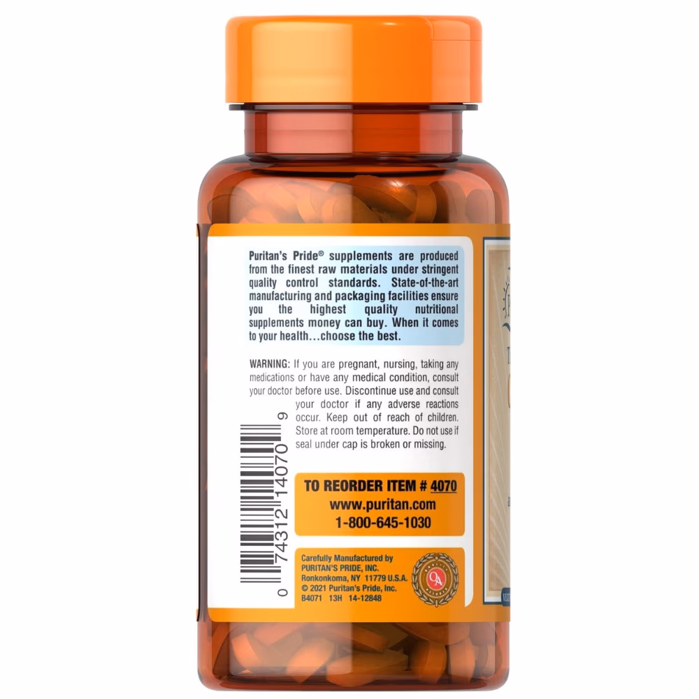 Puritans Pride Vitamin C 1000 mg Timed Release – 60 Cap 2