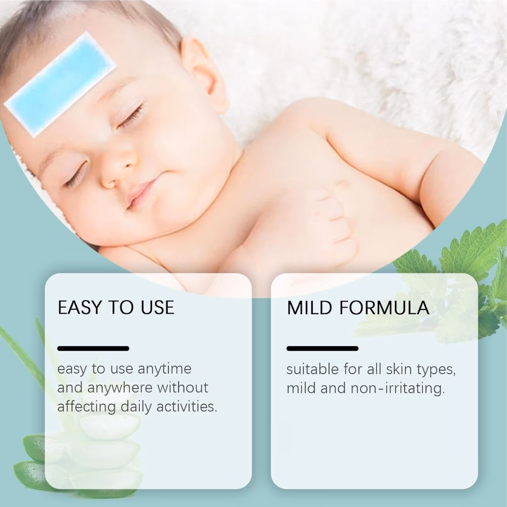 Kool Temp Baby Fever Cooling Gel Sheet 6s 3