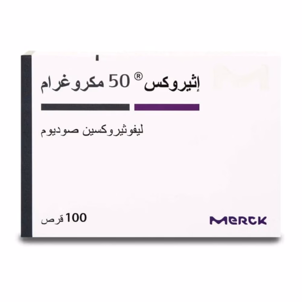 Euthyrox 50mcg Tablets | Pack of 100 Tablets 2