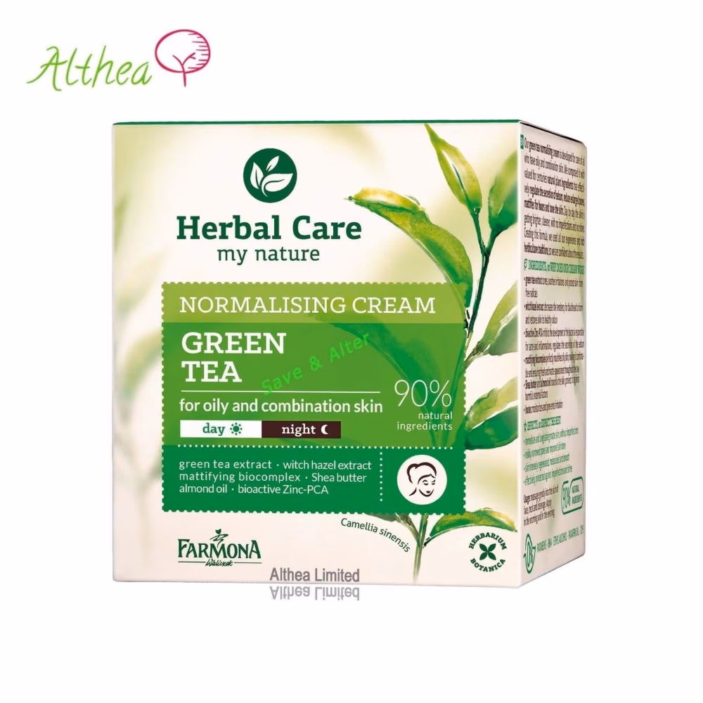 Farmona Herbal Care Green Tea Normalising Cream 50ml 2