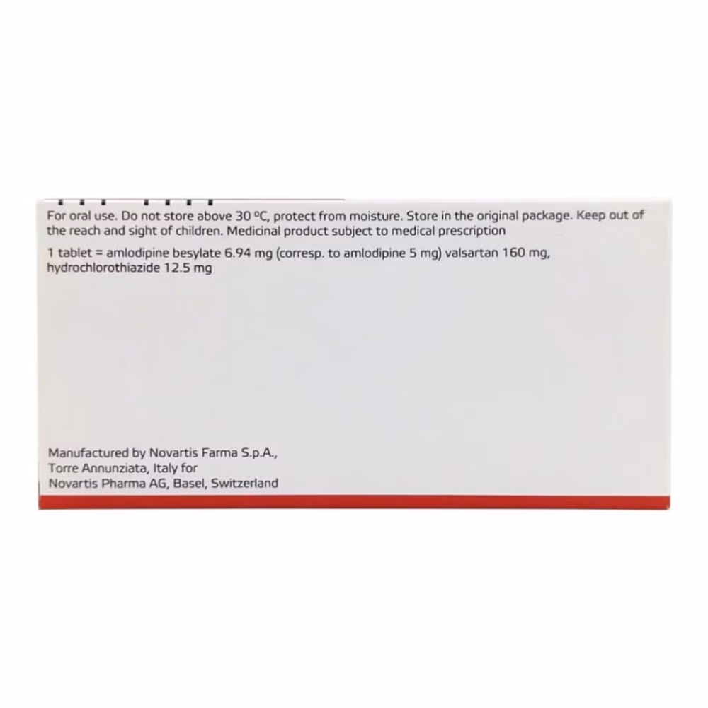 Exforge HCT 5mg/160mg/12.5mg Tablet | Pack of 28 3