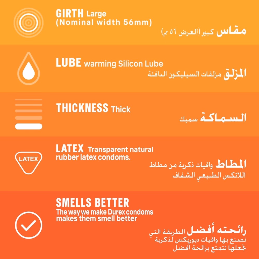Durex Warming Pleasure 12S 3