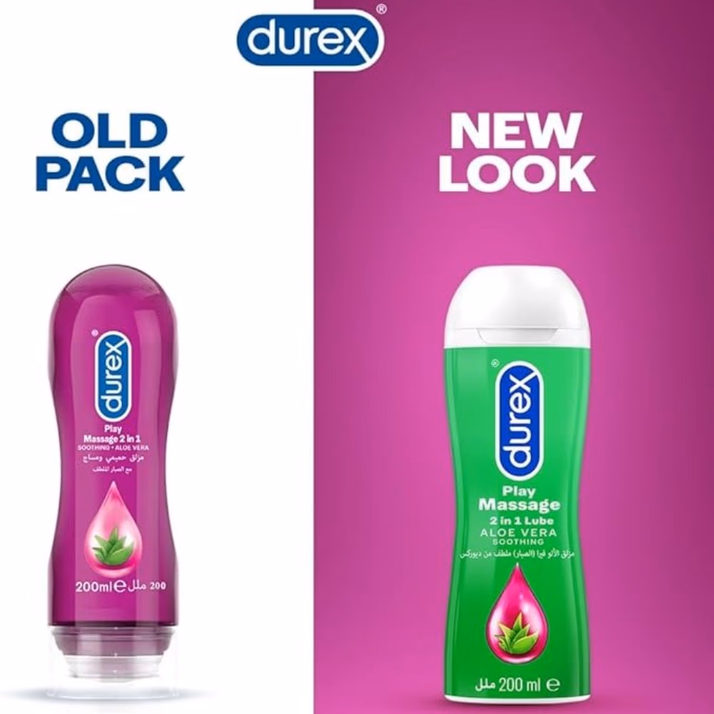 Durex Play 2 IN 1 Massage Aloe Vera Gel 200ML 3