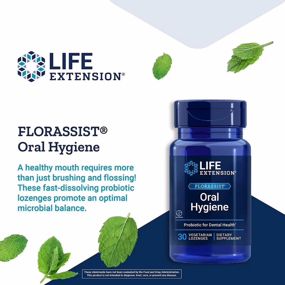Life Extension Oral Hygiene 30 Vegetarian Capsules 3