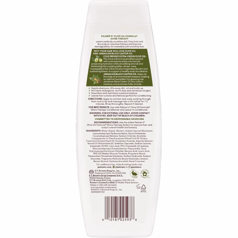 Palmers Shine Therapy Shampoo 400ml 2