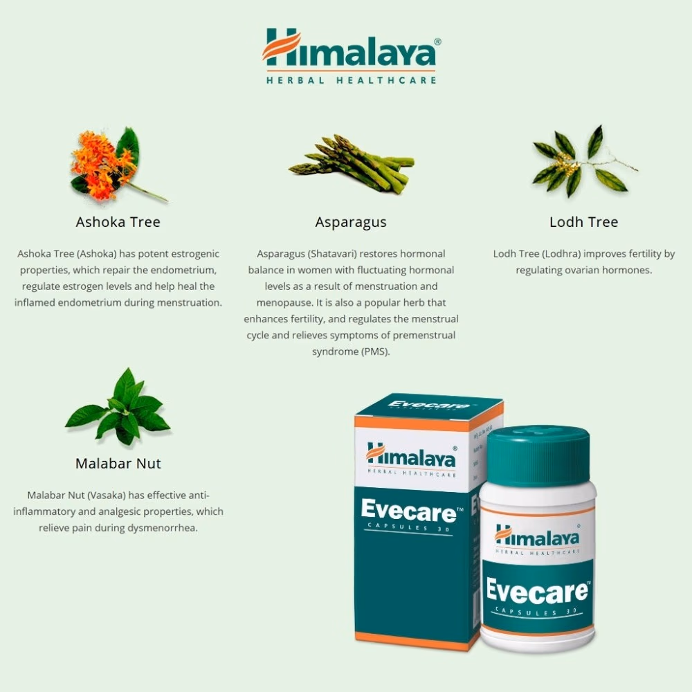 Himalaya Evecare Capsules 30s 3