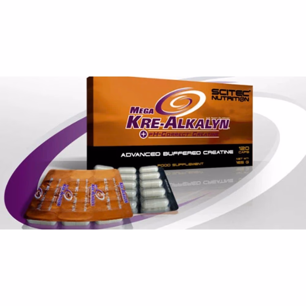 Scitec Nutrition Mega Kre-Alkalyn - 120 Capsules 2