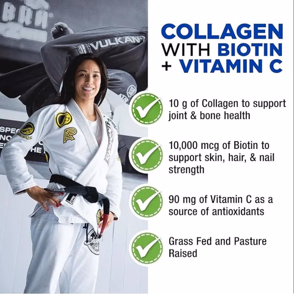 Allmax Grass Fed Pasture Raised Collagen Unflavored 440g 4
