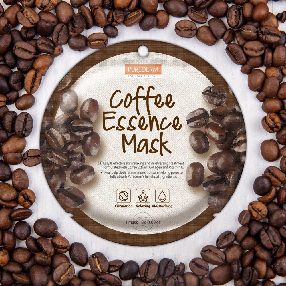 Purederm Coffee Essence Mask ADS-815 2