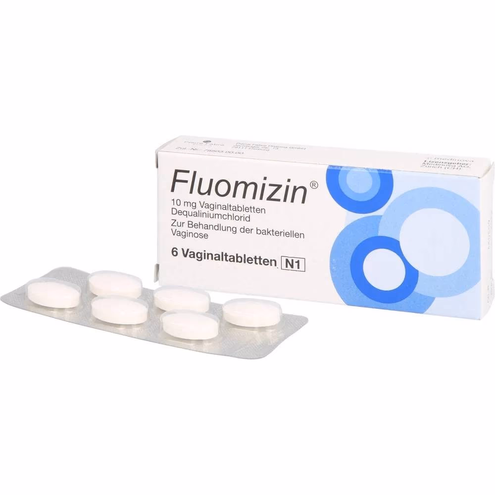 Fluomizin 10mg Vaginal Tablets 6s 2