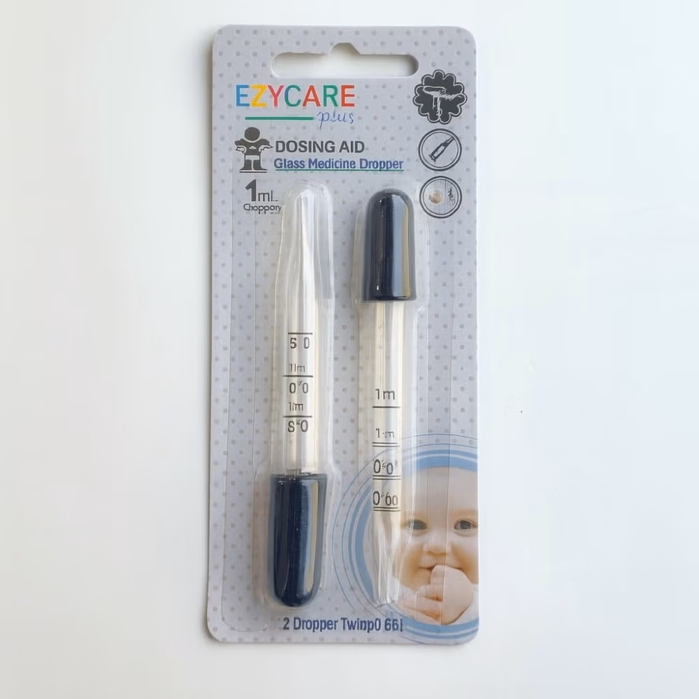 Ezycare Glass Ear and Eye Medicine Dropper 2