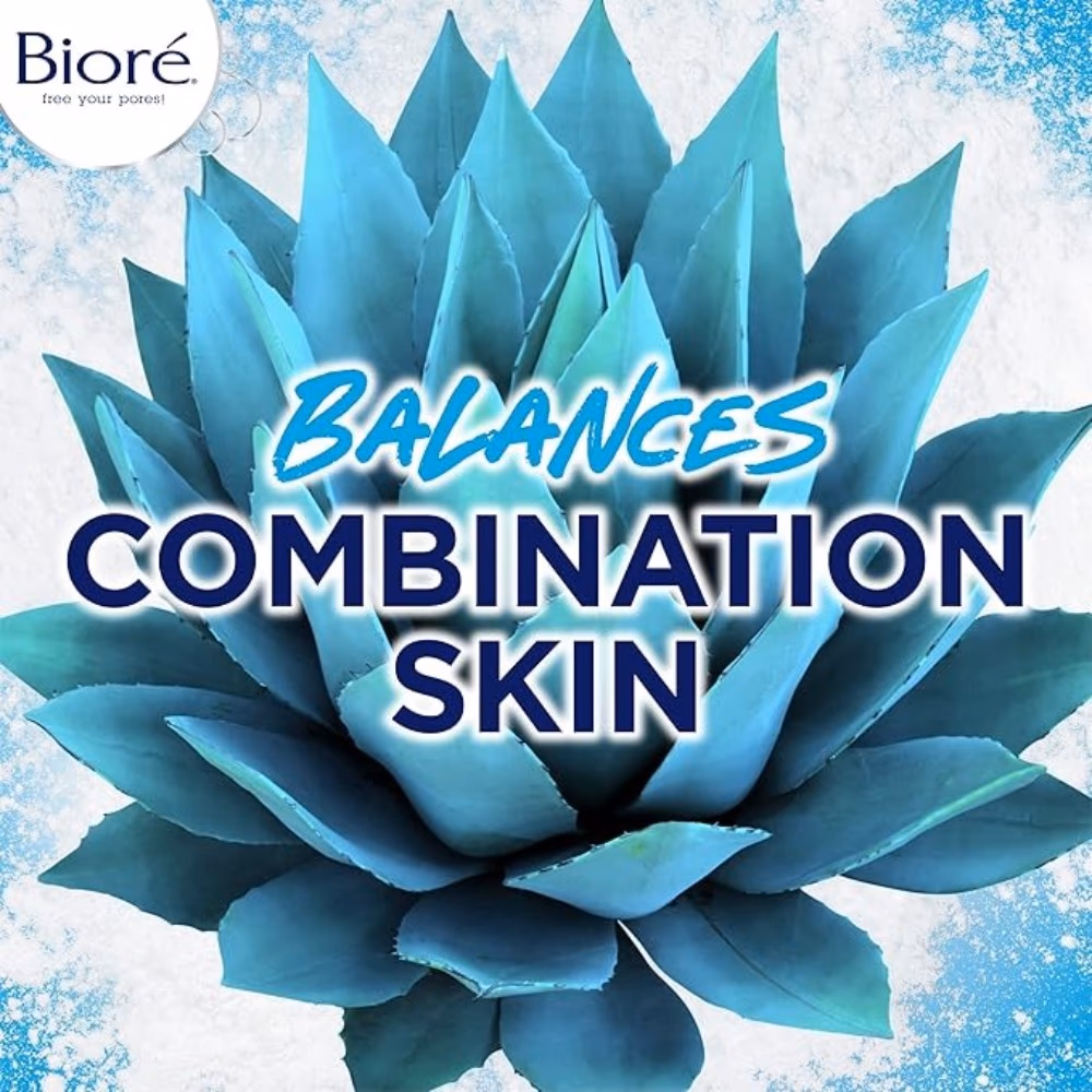 Biore Blue Agave Balancing Pore Cleanser 200Ml 2